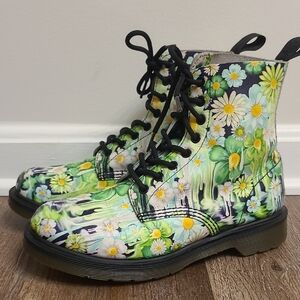 RARE Dr Martens 1460 Pascal Slime Boots